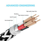 3 6 10ft Micro Usb Fast Charger Data Sync Cable Cord For Samsung Htc Android Lg