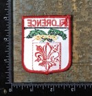 Vintage Florence Italy Coat Of Arms Crest Travel Souvenir Embroidered Patch