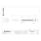 Liberty Anchors Toggle Bolt  6 l  Carbon Steel  2 Pk  Gcp38600tm