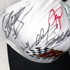 Dale Earnhardt  3 Jeff Gordon  6 Bud Racing Autographed Nos Vintage Nascar Hat