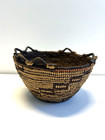 Antique Native American Klickitat Indian Coiled Basket  Late 1890 s  Lot   G2