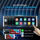 1 Din 5 1in Car Stereo Radio Mp3 Usb Aux Fm Digital Media Receiver Mirror Link
