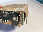 Vintage Stanley  4 Bench Plane In Original Box Carpenter Hand Tool Woodworking