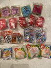 Vintage Lot Mcdonalds Happy Meal And Burger King Toys Unopened 1991 1992 
