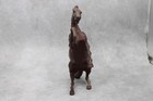 Vintage Hartland Woodgrain Fighting Rearing Mustang Plastic Horse Stallion