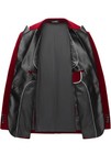 Mens Velvet Blazer Slim Fit Suit Jacket For Men Peaked Lapel One Button Tuxedo