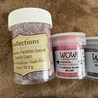 Wow  Simon Says Stamp Ranger Stickles Embossing Powder Glitter Ink Lot 14pc