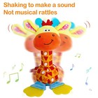 Baby Soft Rattles Shaker  Infant Developmental Hand Grip Toys  Sensory Learni   