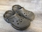 Crocs Adult Men   s Size 10 Offroad Adjustable Sport Clogs Brown All Terrain