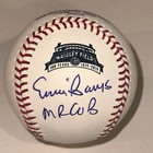 Ernie Banks Signed Official Wrigley 100th Baseball W  Beckett Coa   Mr Cub Inscr