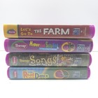 Lot 4 Vintage Barney Vhs Tapes Tested Clamshell Cases Kids Tv G   Vg Condition