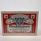 Vintage Classic Logo Budweiser Playing Cards  Bridge Size  New Sealed Beer