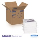 Kimtech 33330 W4 12  X 12  Critical Task Wipers - Unscented White  5 ct  New