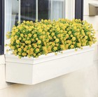 20 Pcs Artificial Flowers Uv Resistant Indoor  outdoor No Fade Fake Faux Plastic