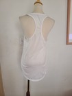 Women s White   Black Bride Tank Top Shirt Size Xxl