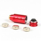45 Acp Red Dot Laser Brass Cartridge Bore Sighter Tactical Boresight W battery