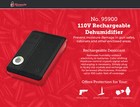 Hornady Rechargeable Dehumidifier - Portable Moisture Absorbers With Silica Gel