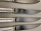 Chippendale By Towle Sterling Silver Set Of 6 Steak Knives 8 3 8 