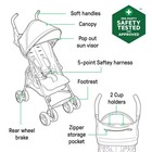 Summer Infant 3d Mini Lightweight Umbrella Stroller - Dusty Blue Open Box