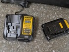 Dewalt 20v Max Lithium-ion 2 0ah With Battery  Case  And Battery Charger New 