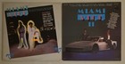 Miami Vice Soundtrack Part 1 2 Vintage Vinyl Lp Records Vg   Phil Collins  Rare