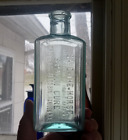Save The Horse Spavin Cure Binghamton ny 1890s Veterinary Medicine Bottle