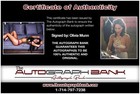 Olivia Munn Authentic Signed Celebrity 11x14 Photo W cert Autographed A0002