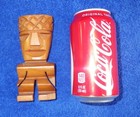 Cool Old Vintage Sacred Hawaiian  milo Wood  tiki Idol Hawaii Luau Party Oasis Rad