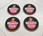 4pcs Havana Club Coasters Drip Mat Bar Mat Spill Mat Bar Runner Beer Coasters