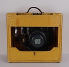 1950 Fender Pro Amp Vintage Tweed Amplifier Tv Front