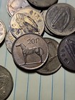 Old Irish Coin 20p Horse Twenty Pence 1986 - 2000 U s  Seller   Lucky Coin