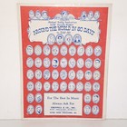 Vintage 1957 Around The World Sheet Music