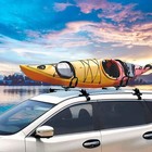 J-bar Rack Hd Kayak Carrier Canoe Boat Surf Ski Roof Top Mount Car Suv Crossbar