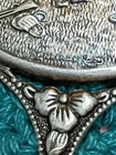 Vintage Mini Silver Plated Hand Mirror