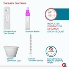 Fertility Test For Male  Home Sperm Kit Men   Indicates Normal Or   