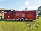 New 2025 8 5x30  Enclosed Mobile Concession Kitchen Food Bbq Vending Trailer
