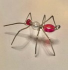 Handmade Beaded Wire Mosquito