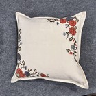 Ralph Lauren Home Macall Gold Thread Embroidered Floral Throw Pillow Sold Out