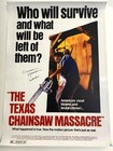 Texas Chainsaw Massacre Movie Poster 27x40 Signed By Gunnar Hansen - W pic   Coa