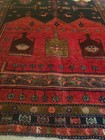 4 9x5 10 Vintage Veg Dye Caucasian Heriz Oushak Antique Serapi Kazak Shirvan