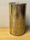 Michelob - Vintage Steel Embossed Pull Tab Beer Can - Bottom-opened Empty