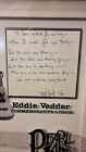 Eddie Vedder Pearl Jam Handwritten Lyrics Photo Rare 