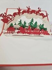 3d Pop Up Greeting Card Christmas Free Shipping Usa Seller