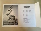 Top Gun German Presskit 1986 Tom Cruise  Val Kilmer  Kelly Mcgillis 