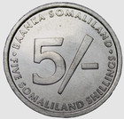 Somaliland 5 Shillings  2005 Gem Unc elephant Mother With Baby only Year Minted 