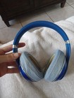Beats Dr  Dre Studio B0501 Blue Headphone Wireless Noise Cancelling Read Descrip