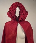Antique 1920   s Red Riding Hood Costume Cape W Pumpkin Hood