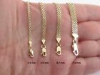 14k Yellow Gold Bismark Link Chain Bracelet 7 1 4  - Light Weight