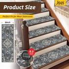 Jsei Stair Treads For Wooden Steps 15 Pack 8 X 30 Non-slip Machine Washable