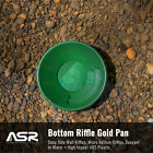 Asr Outdoor 10 Inch Bottom Riffles Gold Pan Gold Prospecting Equipment  Green